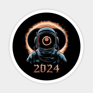 Astronaut’s Eclipse Odyssey Magnet